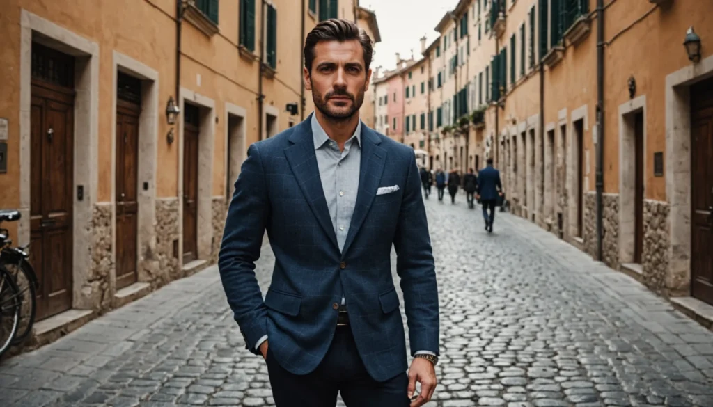 veste italienne homme