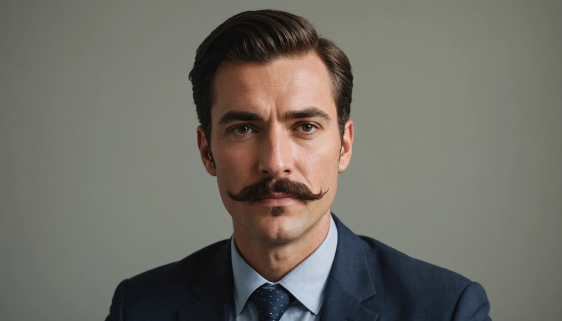forme de moustache