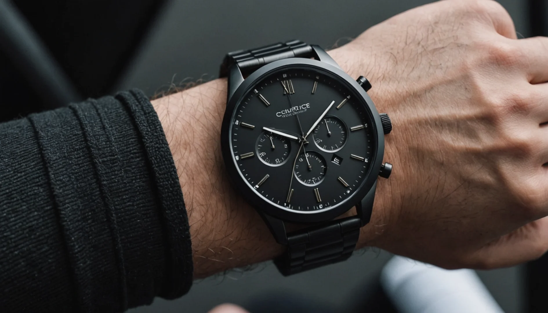 montre sans aiguille