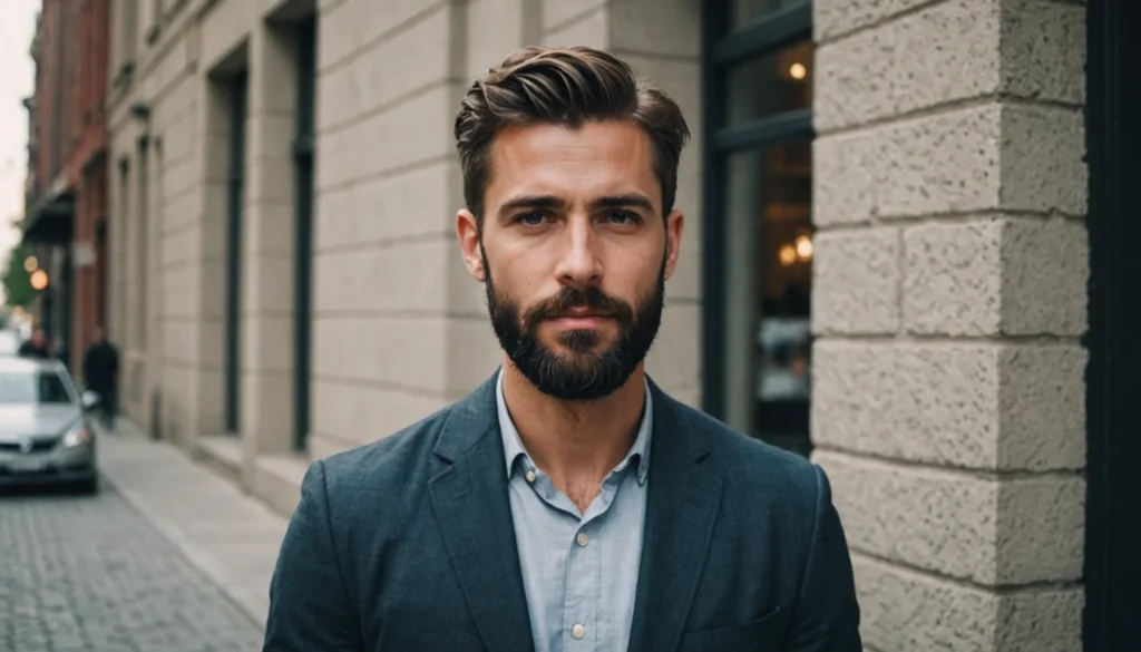 barbe hipster courte