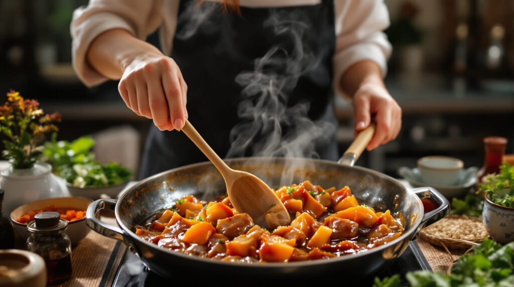 recette porc au caramel chinois