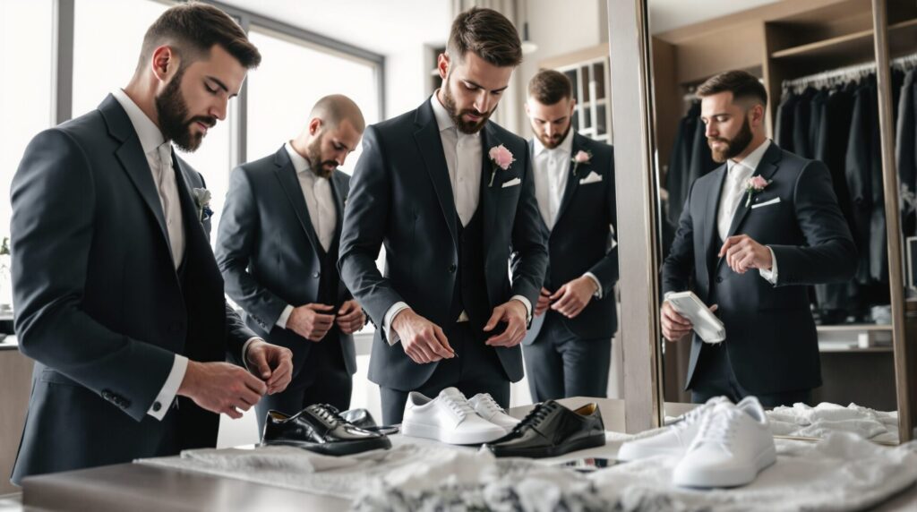 basket homme pour mariage