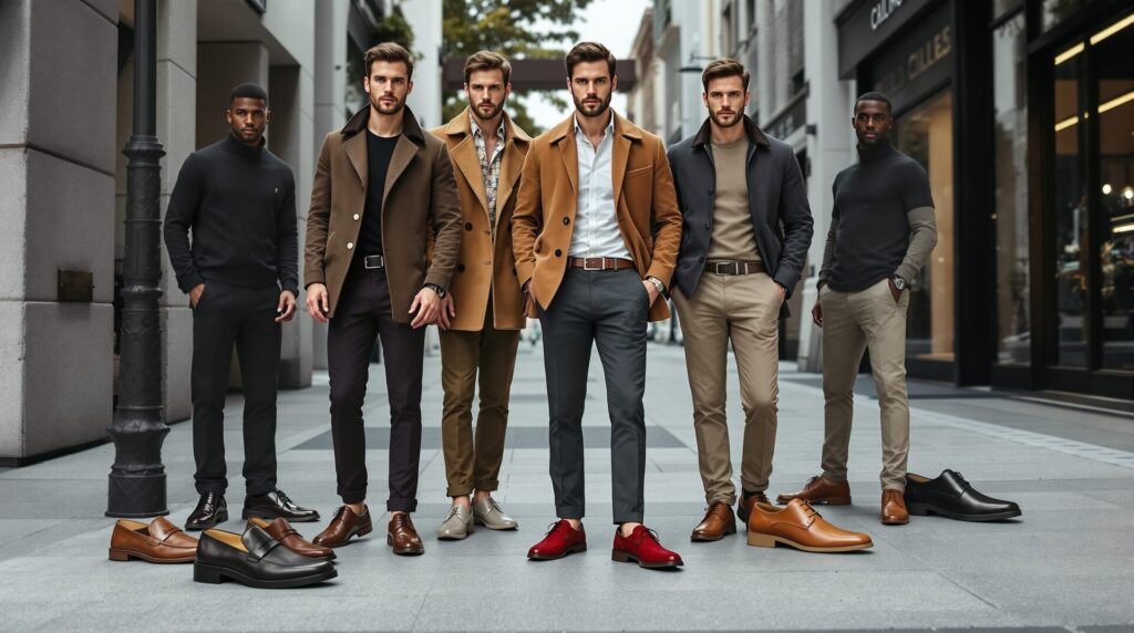 chaussures stylées homme
