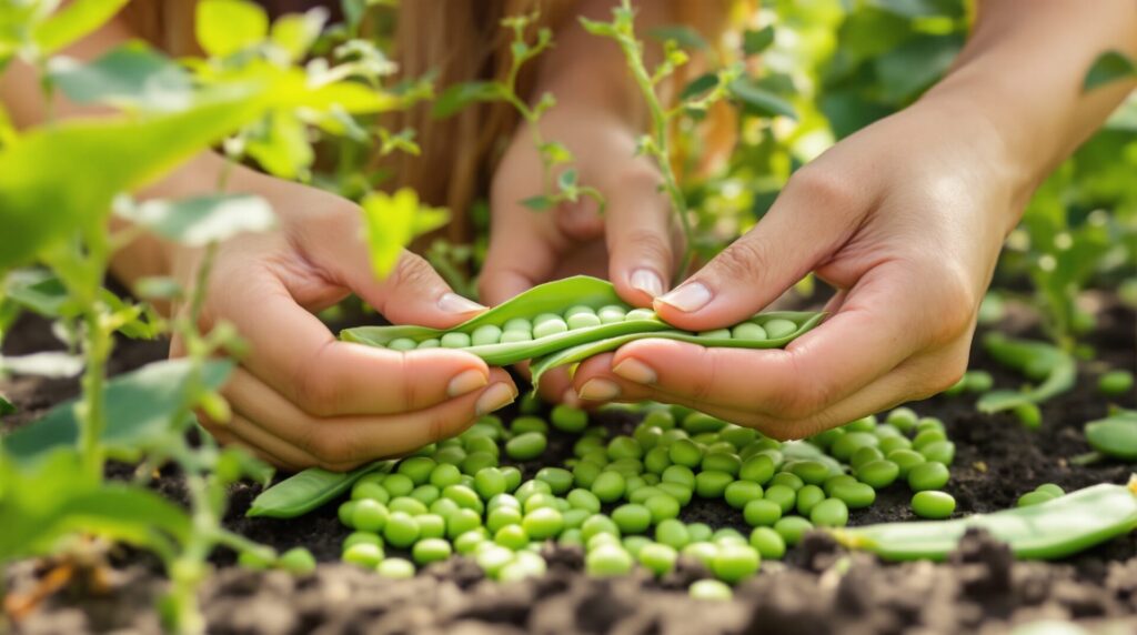 quand récolter petit pois