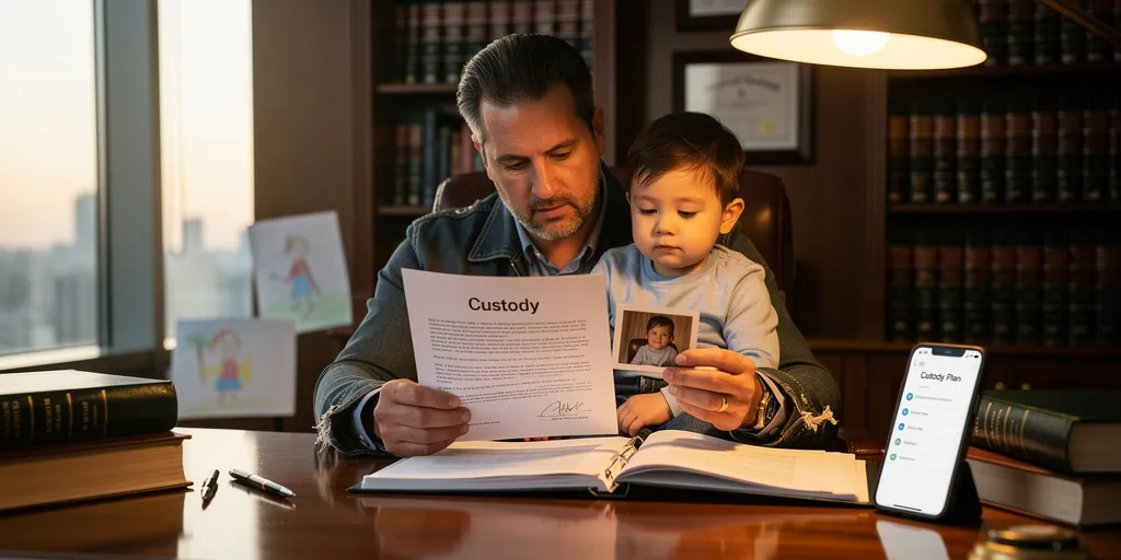 comment un pere peut obtenir la garde exclusive