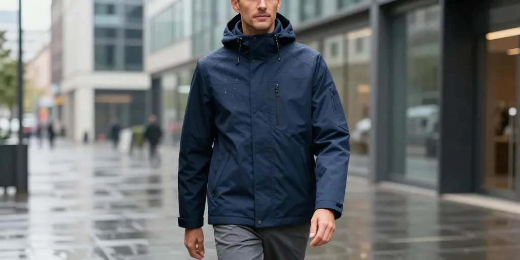 vêtement de pluie homme