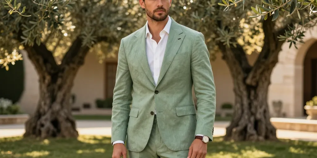 tenue mariage homme decontracte chic