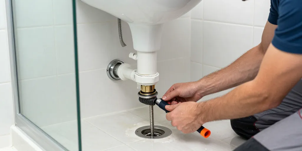 comment déboucher canalisation douche