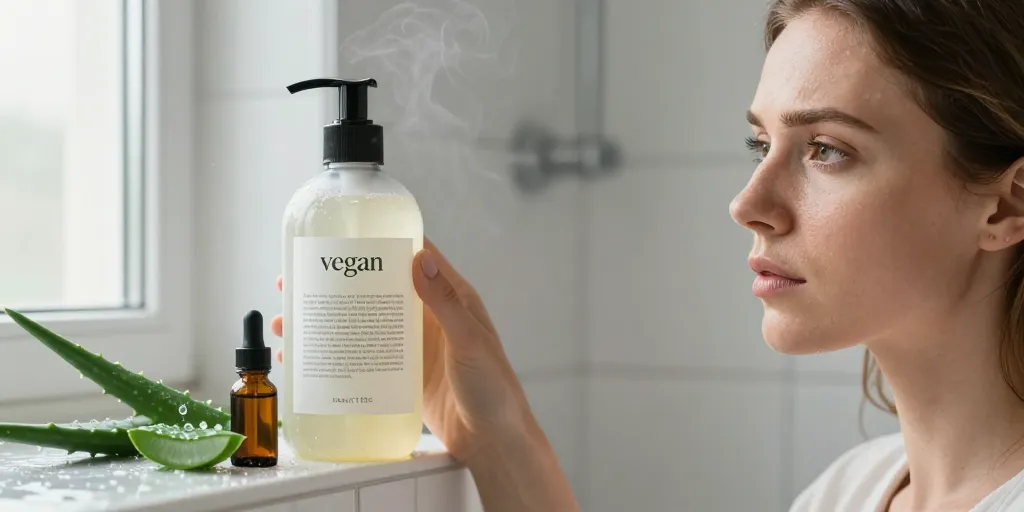 gel douche vegan
