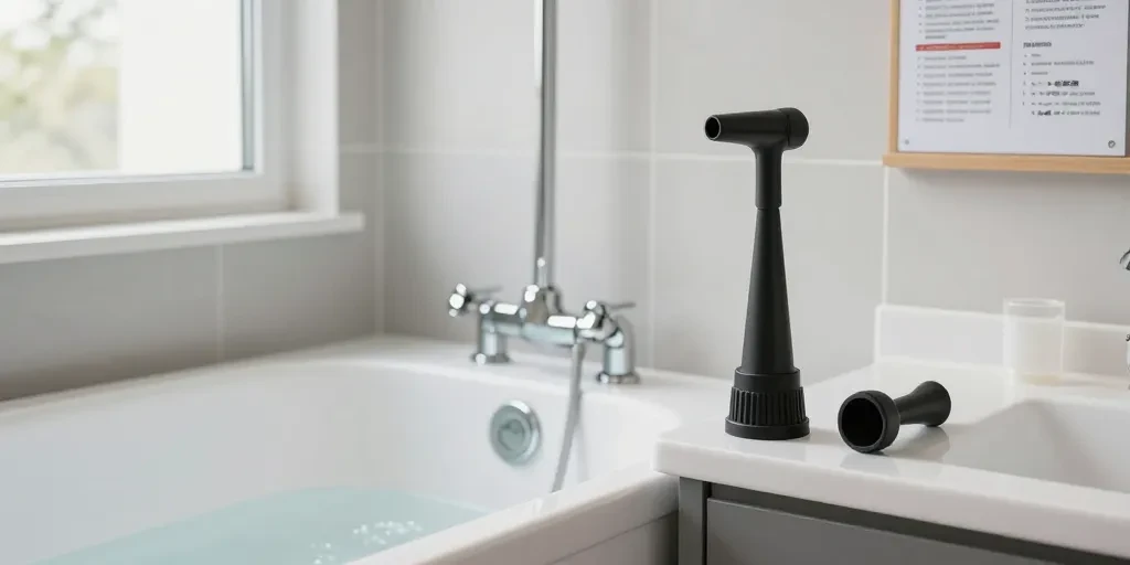 comment déboucher canalisation douche