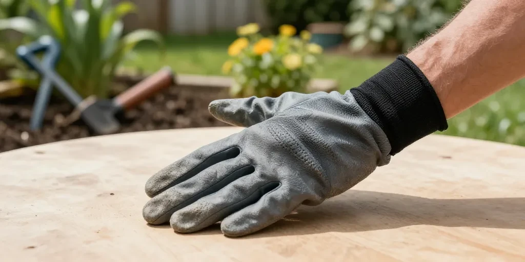 gants de jardinage homme