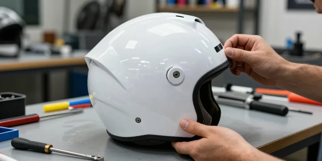 kit covering casque moto